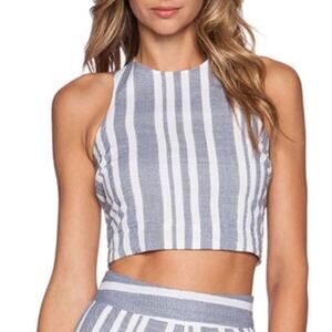 Nikki Reed x REVOLVE Marley Striped Crop Top